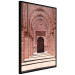 Poster Pink Arcades - composition of brick column architecture in Morocco 134765 additionalThumb 13