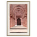 Poster Pink Arcades - composition of brick column architecture in Morocco 134765 additionalThumb 20