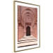 Poster Pink Arcades - composition of brick column architecture in Morocco 134765 additionalThumb 7
