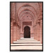 Poster Pink Arcades - composition of brick column architecture in Morocco 134765 additionalThumb 16