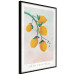 Wall Poster Sour Sweetness - English text and yellow fruits on a pastel background 135165 additionalThumb 22