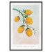 Wall Poster Sour Sweetness - English text and yellow fruits on a pastel background 135165 additionalThumb 7