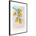 Wall Poster Sour Sweetness - English text and yellow fruits on a pastel background 135165 additionalThumb 15