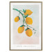 Wall Poster Sour Sweetness - English text and yellow fruits on a pastel background 135165 additionalThumb 4