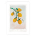 Wall Poster Sour Sweetness - English text and yellow fruits on a pastel background 135165 additionalThumb 6