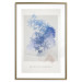 Poster Delicate Flowers - English texts and blue watercolor flowers 135765 additionalThumb 24
