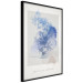 Poster Delicate Flowers - English texts and blue watercolor flowers 135765 additionalThumb 6