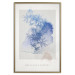 Poster Delicate Flowers - English texts and blue watercolor flowers 135765 additionalThumb 18