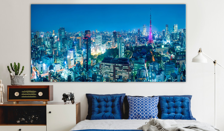 Large canvas print Tokyo: City of Tower Blocks II [Large Format] 137665 additionalImage 5