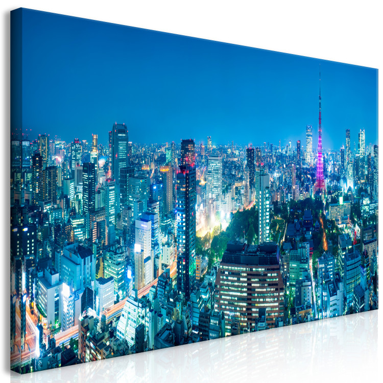 Large canvas print Tokyo: City of Tower Blocks II [Large Format] 137665 additionalImage 2