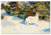Paint by Number Kit Winter Games - White Hare in the Snow, a Clearing With Trees 148465 additionalThumb 5
