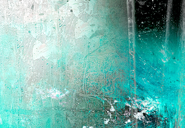 Large canvas print Turquoise Fog II [Large Format] 149665 additionalImage 4
