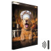 Canvas Art Print AI Golden Retriever Dog - Cheerful Animal in the Role of a Cook - Vertical 150265 additionalThumb 8