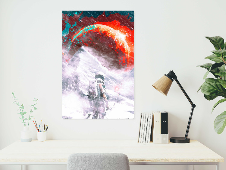 Canvas Print Journey Into the Unknown - An Apocalyptic Science Fiction Odyssey 150565 additionalImage 3