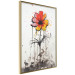 Wall Poster Graffiti Flower - Colorful Composition on the Wall in Banksy Style 151765 additionalThumb 8