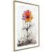Wall Poster Graffiti Flower - Colorful Composition on the Wall in Banksy Style 151765 additionalThumb 6