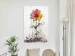 Wall Poster Graffiti Flower - Colorful Composition on the Wall in Banksy Style 151765 additionalThumb 11