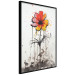 Wall Poster Graffiti Flower - Colorful Composition on the Wall in Banksy Style 151765 additionalThumb 4