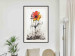 Wall Poster Graffiti Flower - Colorful Composition on the Wall in Banksy Style 151765 additionalThumb 16