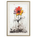 Wall Poster Graffiti Flower - Colorful Composition on the Wall in Banksy Style 151765 additionalThumb 25