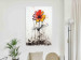 Wall Poster Graffiti Flower - Colorful Composition on the Wall in Banksy Style 151765 additionalThumb 13