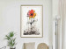 Wall Poster Graffiti Flower - Colorful Composition on the Wall in Banksy Style 151765 additionalThumb 22