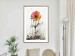 Wall Poster Graffiti Flower - Colorful Composition on the Wall in Banksy Style 151765 additionalThumb 15