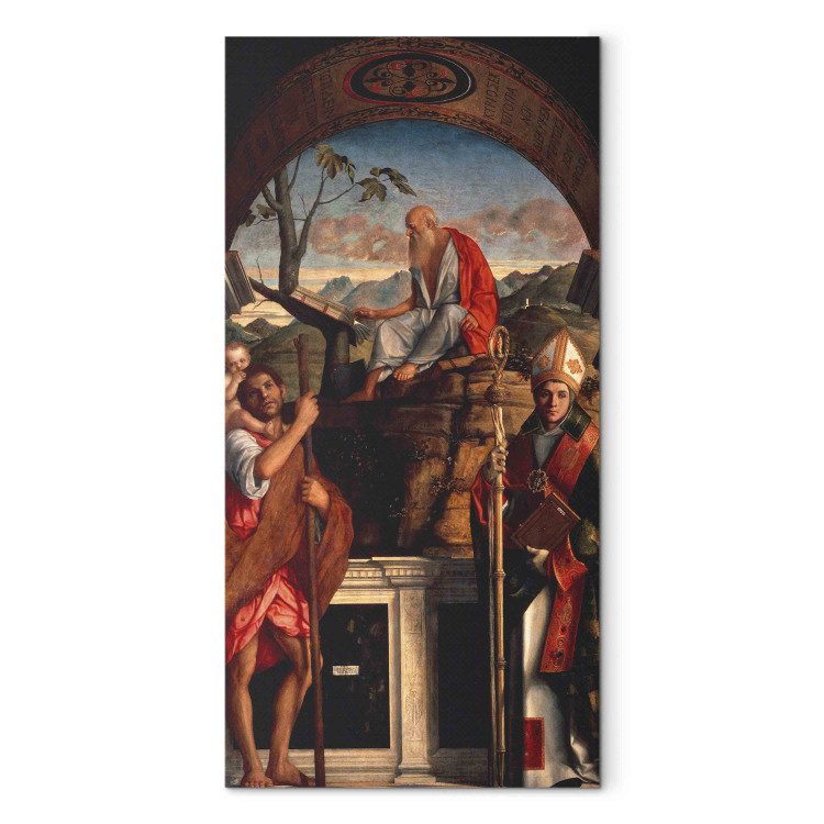 Reproduction Painting Saint Jerome. St. Christopher and Louis of Toulouse 158465 additionalImage 7