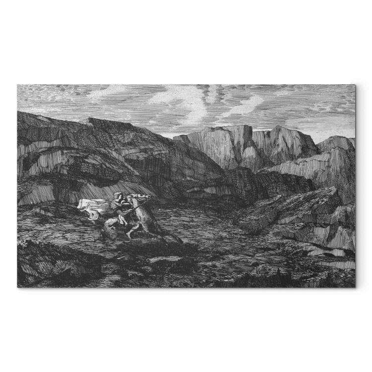 Art Reproduction Horse and Rider 159165