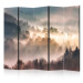 Folding Screen Mountainous Forest - Landscape in Nostalgic Mist II [Room Dividers] 159565