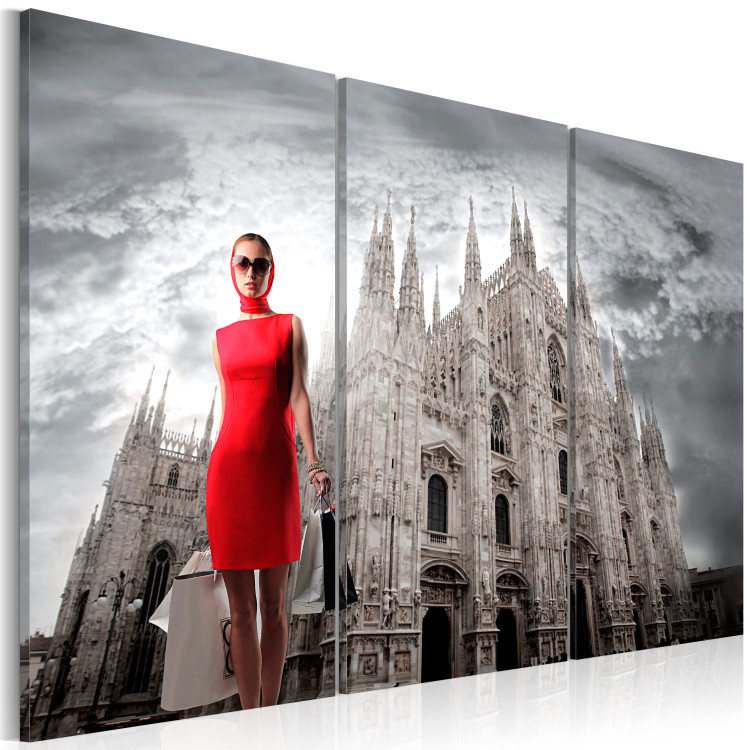 Canvas Print Milan- the capital of fashion 50565 additionalImage 2