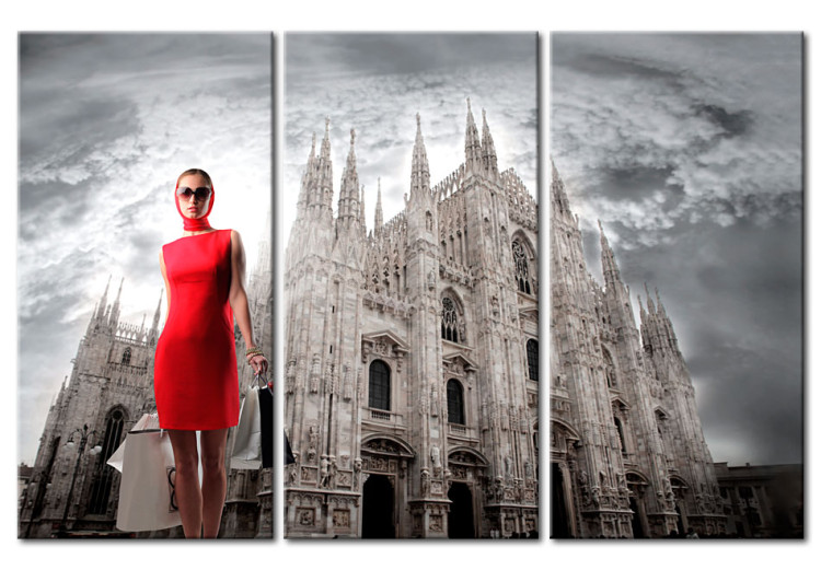 Canvas Print Milan- the capital of fashion 50565