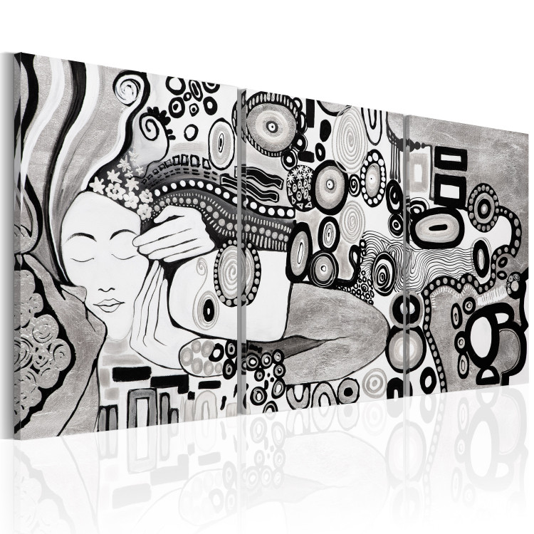 Canvas Art Print Silver Kiss 94165 additionalImage 2