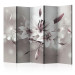 Room Divider Screen Lily's Favorite II - white lily flowers in bright light 95265