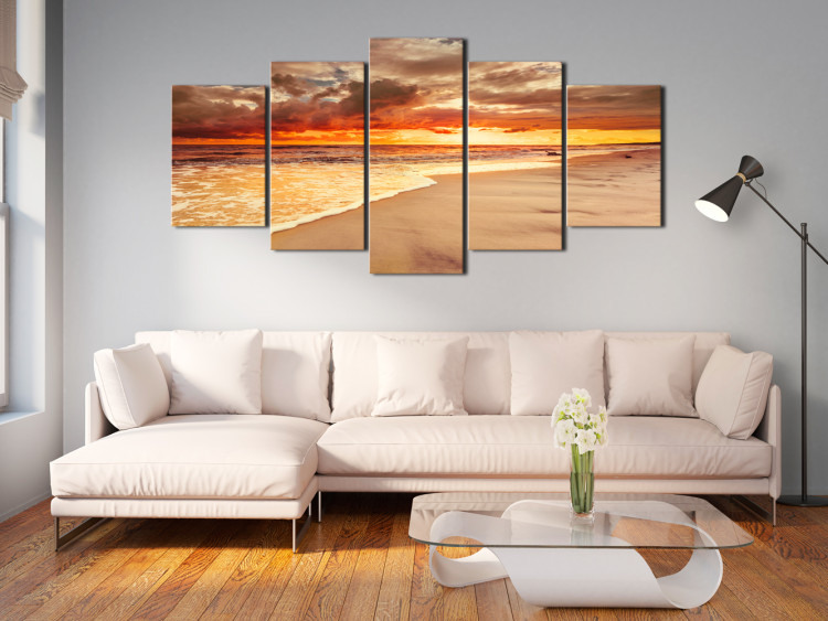 Canvas Sea: Beautiful Sunset 97965 additionalImage 3