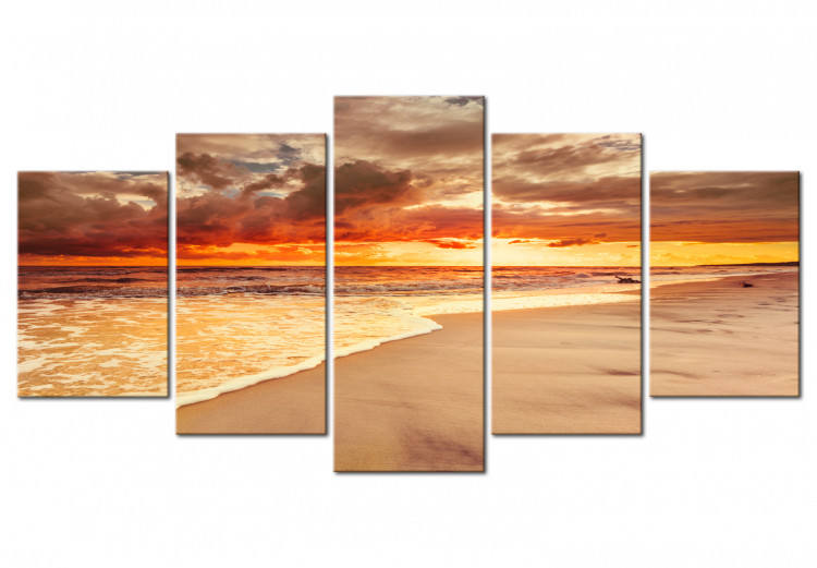 Canvas Sea: Beautiful Sunset 97965