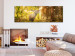Canvas Print Roar in the Forest (1-piece) - Sunrise Glow and Roaring Deer 106575 additionalThumb 3