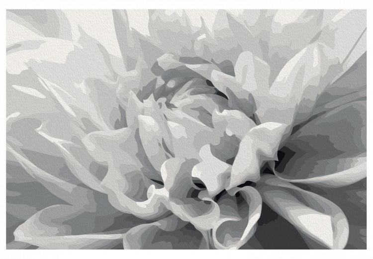 Paint by Number Kit Black & White Flower 107175 additionalImage 6