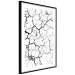Wall Poster Cracked earth - black and white composition with irregular texture 115075 additionalThumb 12