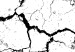 Wall Poster Cracked earth - black and white composition with irregular texture 115075 additionalThumb 9
