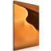 Canvas Print Desert dune - a single-color, minimalist landscape with sand 116475 additionalThumb 2