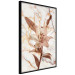 Poster Milan Lily - botanical composition with a flower on a marble background 118275 additionalThumb 10