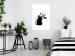 Poster Rat Photographer - black and white Banksy-style graffiti with an animal 118775 additionalThumb 2