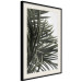 Wall Poster In the Shade of Palms - natural leaves of tropical plant on white background 123675 additionalThumb 3