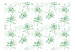 Room Divider Watercolor Branches II (5-piece) - tropical leaves on a light background 124275 additionalThumb 3