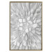 Poster Icy Love - abstract white rocks of various sizes with 3D effect 124975 additionalThumb 20