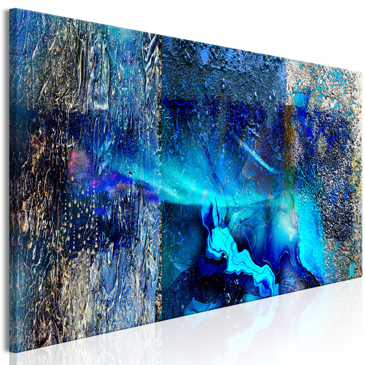 Canvas My Thoughts (1-part) narrow - abstraction with irregular texture 127475 additionalImage 2