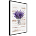 Wall Poster Lavender Bouquet - purple flowers in pot on background of wooden planks 128075 additionalThumb 6