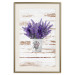 Wall Poster Lavender Bouquet - purple flowers in pot on background of wooden planks 128075 additionalThumb 20