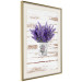 Wall Poster Lavender Bouquet - purple flowers in pot on background of wooden planks 128075 additionalThumb 3
